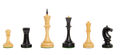 The Camaratta Collection - The Moscow 1935 Series Chess Pieces - 5.0" King