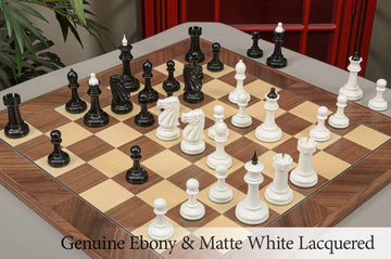 The Circa 1940 Soviet Club Series Chess Pieces - 4.0