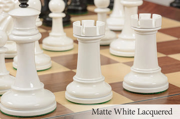 The Circa 1940 Soviet Club Series Chess Pieces - 4.0