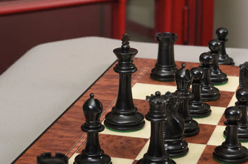 The Library Collection - The Anderssen Dropjaw Series Luxury Chess Pieces - 3'' King