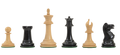 The Library Collection - The Anderssen Dropjaw Series Luxury Chess Pieces - 3'' King