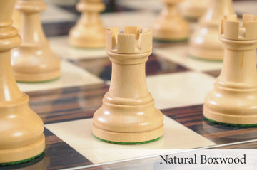 American Staunton Series Chess Pieces - 3.75