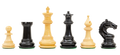 The Ancona Series Luxury Chess Pieces - 4.0" King