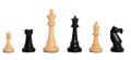 The Bayerswald Series Chess Pieces -  4.4" King