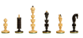 The Camaratta Collection - The Biedermeier Series Luxury Chess Pieces - 4.4" King