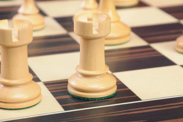 The B.H. Wood Series Chess Pieces - 3.75