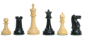 The Broadbent Series Luxury Chess Pieces - 4.4" King