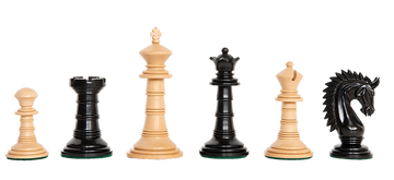The Bomarzo Series Luxury Chess Pieces - 4.4" King