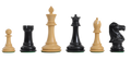 CLEARANCE - The Capablanca Series Luxury Chess Pieces - 4.0" King