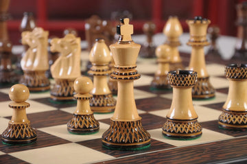 The Burnt Club Series Chess Pieces - 3.75