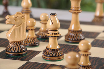 The Burnt Club Series Chess Pieces - 3.75