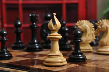 The Camelot Series Artisan Chess Pieces - 4.4