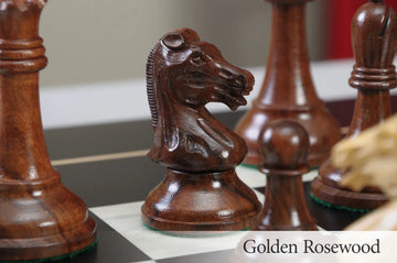 The Reproduction of the Drueke Players Choice Series Chess Pieces - 3.75