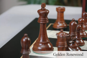 The Reproduction of the Drueke Players Choice Series Chess Pieces - 3.75