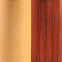 Blood Rosewood and Natural Boxwood