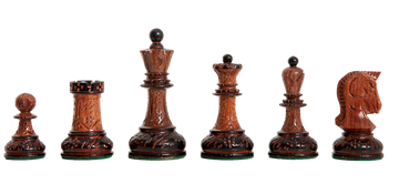 Burnt Golden Rosewood and Natural Boxwood