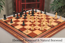 Ebonized Boxwood and Natural Boxwood