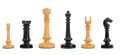 The Edinburgh Upright Series Chess Pieces - 4.0" King