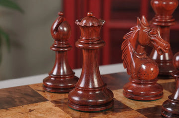 The Exeter Series Artisan Chess Pieces - 4.4