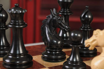 The Exeter Series Artisan Chess Pieces - 4.4