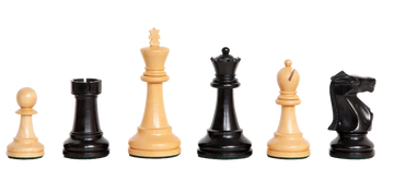 The Fischer Spassky Series Chess Pieces - 3.5" King