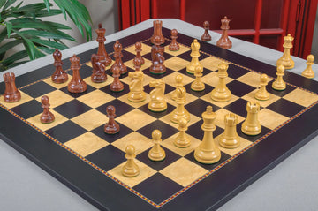 The Fischer Spassky Series Commemorative Chess Pieces - 3.75