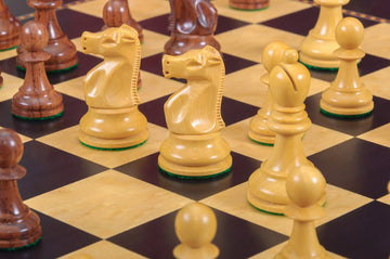 The Fischer Spassky Series Commemorative Chess Pieces - 3.75