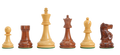 The Fischer Spassky Series Commemorative Chess Pieces - 3.75" King
