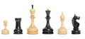 The Grandmaster II Bronstein Series Chess Pieces - 4.4" King