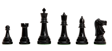 Black and Ivory Lacquered