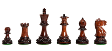 Burnt Golden Rosewood and Natural Boxwood
