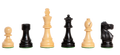 The Gambit Series Chess Pieces - 3.75" King