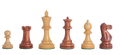 The Grandmaster Series Gilded Chess Pieces - 4.0" King