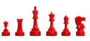 Red and Ivory Lacquered