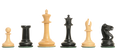 The Harrwitz Series Timeless Chess Pieces- 3.5" King