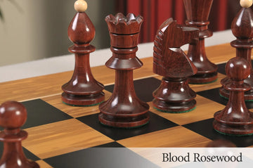 CLEARANCE - The Hungarian II Series Chess Pieces - 3.875