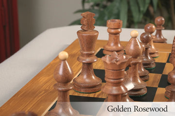 CLEARANCE - The Hungarian II Series Chess Pieces - 3.875