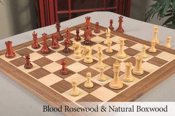The Library Imperial Collector Series Luxury Chess Pieces - 3.0