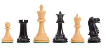 The Reproduction of the Circa 1940 Series Chess Pieces - 4" King