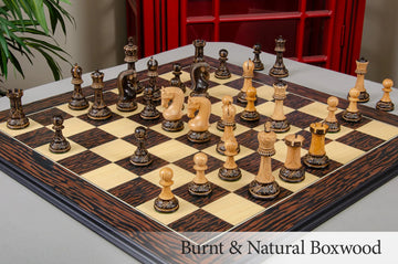 The Burnt Leningrad Series Chess Pieces - 4.0