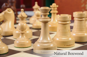 The Camaratta Collection - The Louis Persinger Series Chess Pieces - 3.6