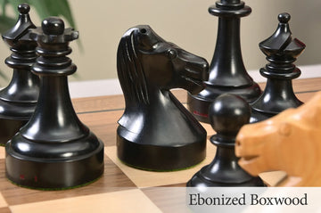 The Camaratta Collection - The Louis Persinger II Series Chess Pieces - 3.6