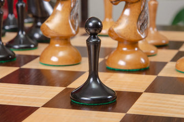 The Circa 1910 Lasker Schlechter World Chess Championship Series Chess Pieces - 4.5
