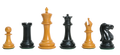 The Morphy Series Timeless Luxury Chess Pieces - 4.4" King