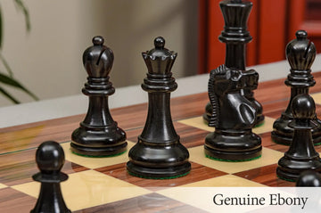 CLEARANCE - The Fischer Spassky 1972 Series Commemorative Chess Pieces - 3.75