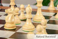 CLEARANCE - The Fischer Spassky 1972 Series Commemorative Chess Pieces - 3.75