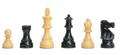 The New Gambit Series Chess Pieces - 3.75" King