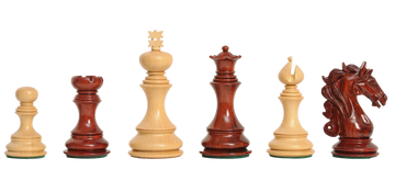 Blood Rosewood and Natural Boxwood