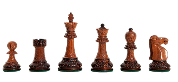 Burnt Golden Rosewood and Natural Boxwood