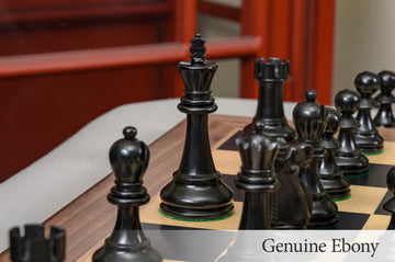 The Reykjavik II Series Chess Pieces - 3.75